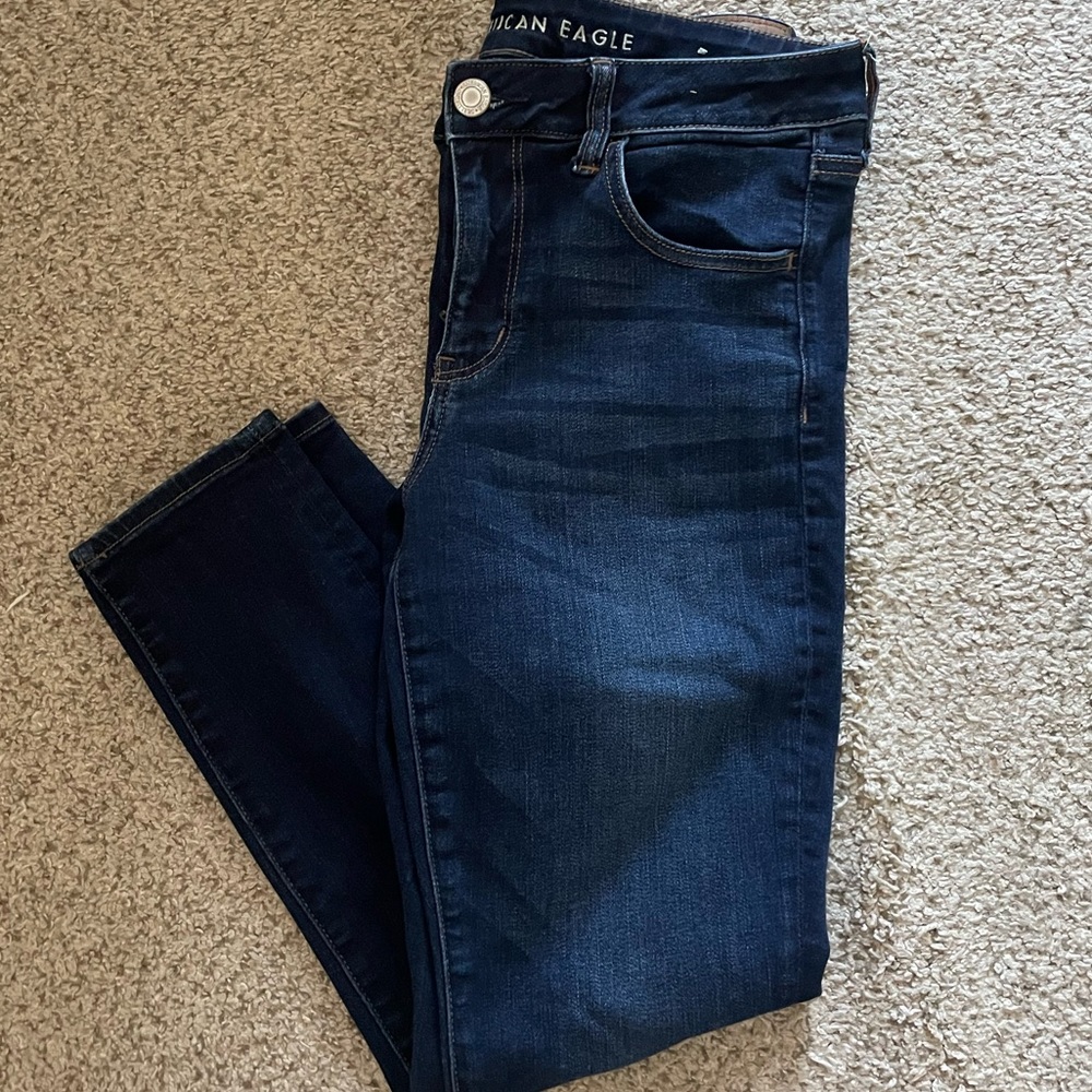 American Eagle High Rise Next Level Stretch Jeggings